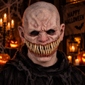 Halloween Monster Mask, Latex Horror Mask, Creepy Costume Prop for Parties, Cosplay, Bars & Halloween Events
